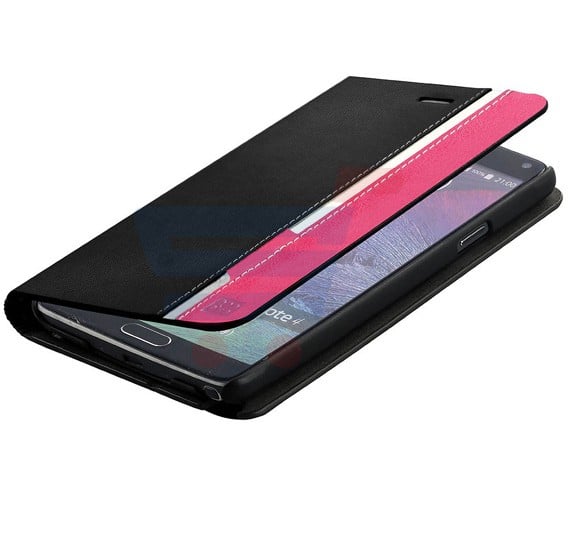  Promate Teem-N4 Etui en Cuir pour Samsung Galaxy Note 4