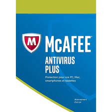  McAfee Antivirus Plus 2017 Pour 3 Postes