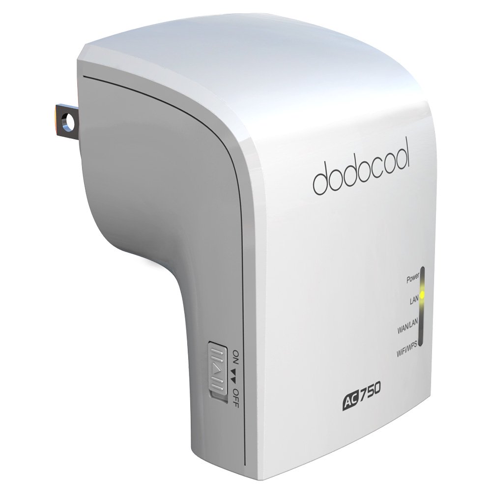  dodocool AC750 DC24 AP/répéteur/routeur sans fil double bande